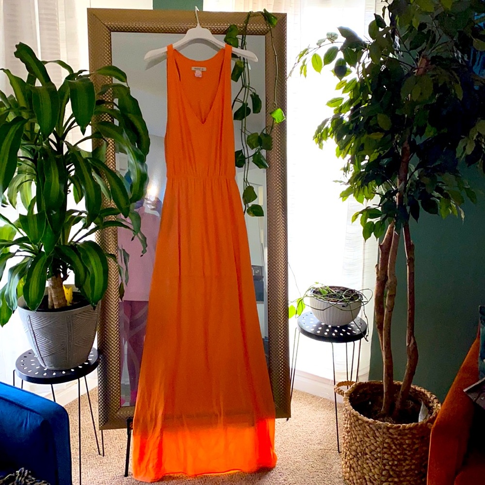 Orange Arden B, back out sundress-L